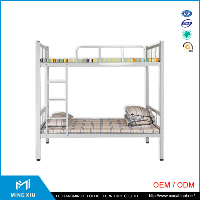 Luoyang Mingxiu School Equipment Double Bunk Beds for Adults / Metal Bunk Bed