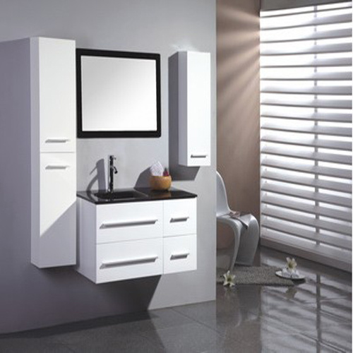 2017 New Wall Mounted Painting MDF Bathroom Cabinet Sw-W002