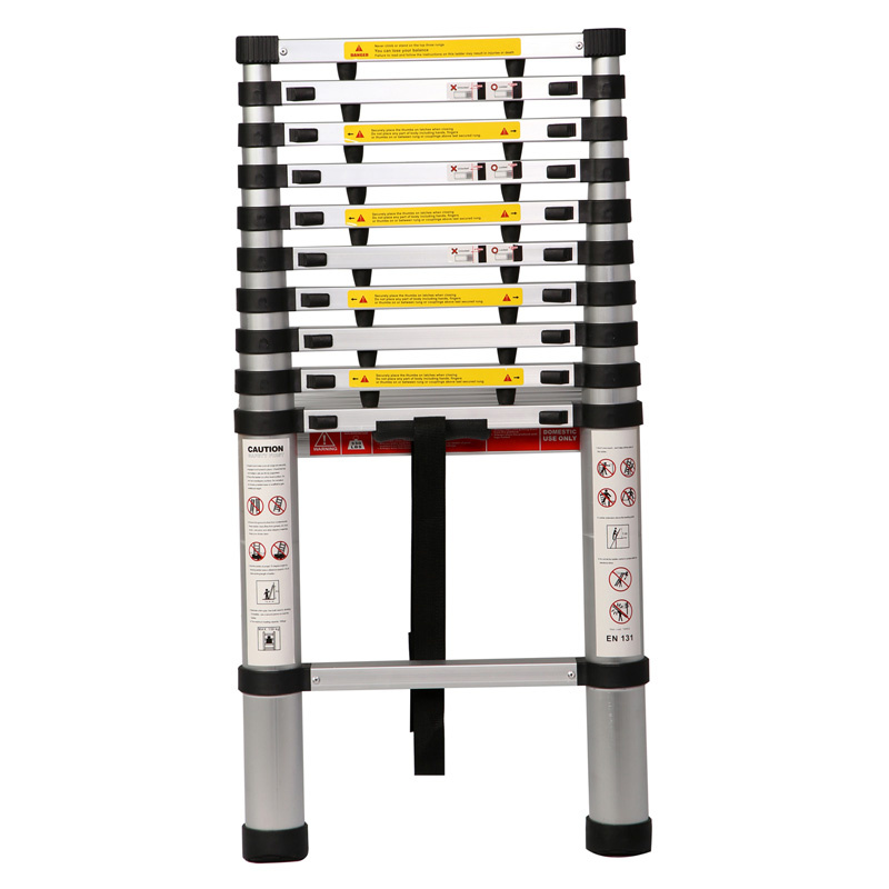 3.8m Aluminum Telescopic Ladder by Ce/En131 Certificated