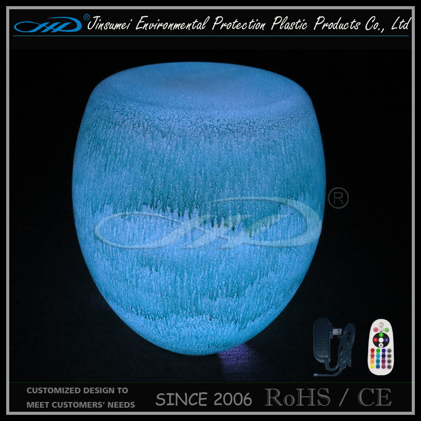 LED Furniture with PE Plastic Illuminated Color Changing