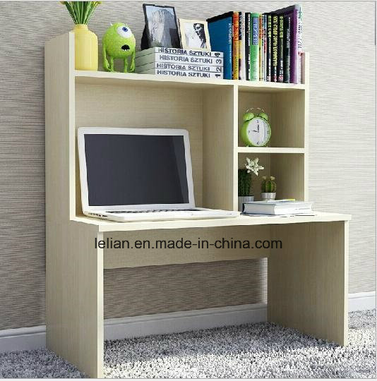 Home Computer Desk, PC Table with Bookshelf