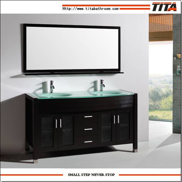 Hotel Bathroom Vanity/Classical Bathroom Vanity/American Classic Wooden Bathroom Vanity (T9120)