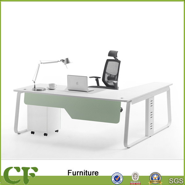 Modern Powder Coating Office Executive Desk Table