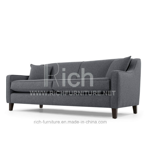 New Design Hotel Sofa Modern Fabric Sofa (3 Seater)