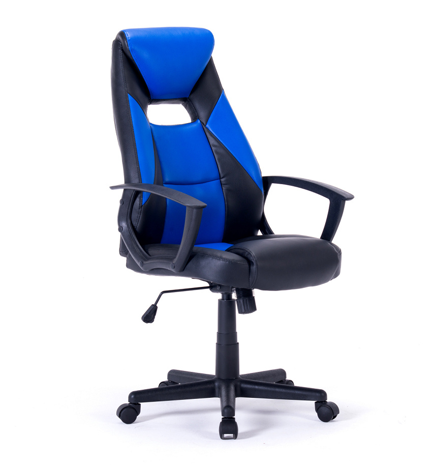 American Commercial Ergonomic Mesh PU Swivel Padded Racing Office Chair