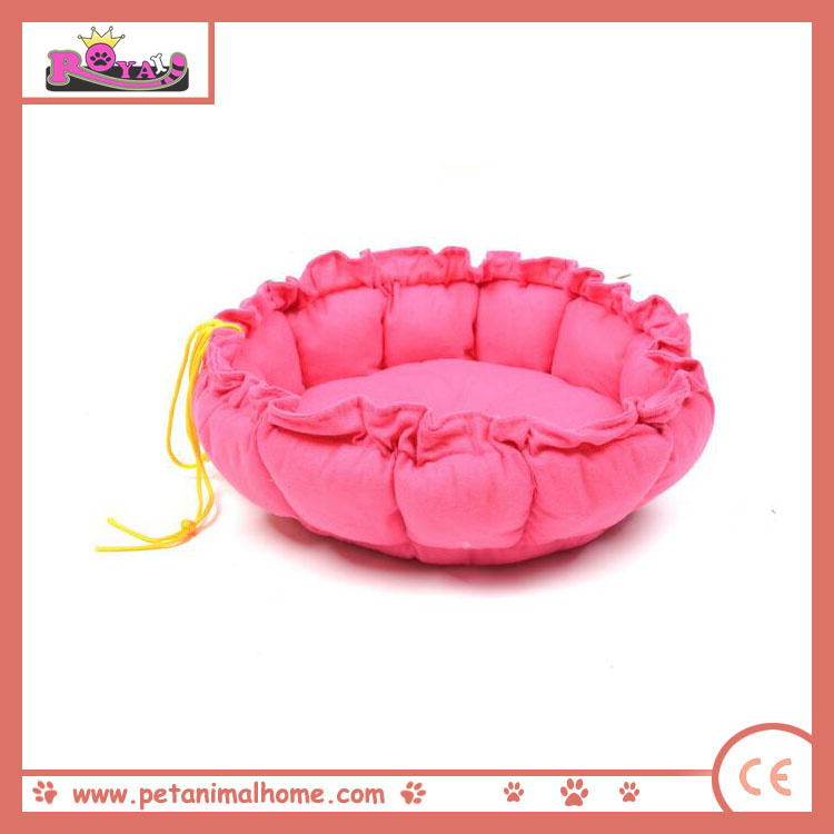 Pet Bed Shaped Pumpkin in 5 Colors (Rose Red)