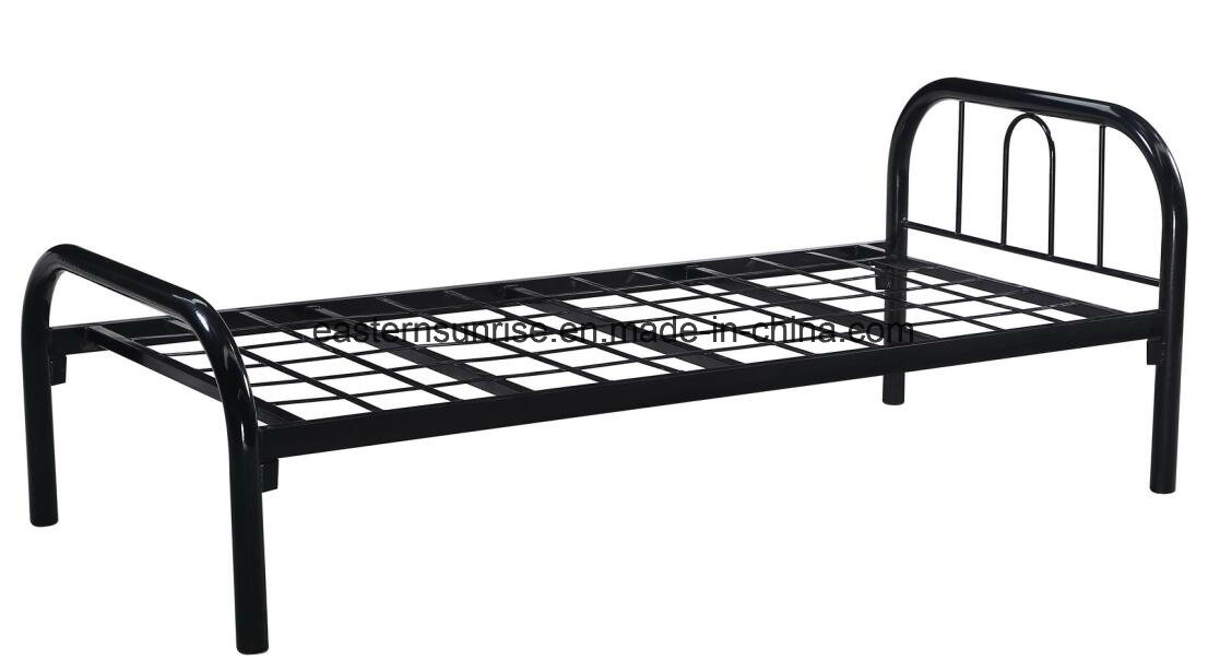 Steel School Equipment Single Beds / Metal Single Bed