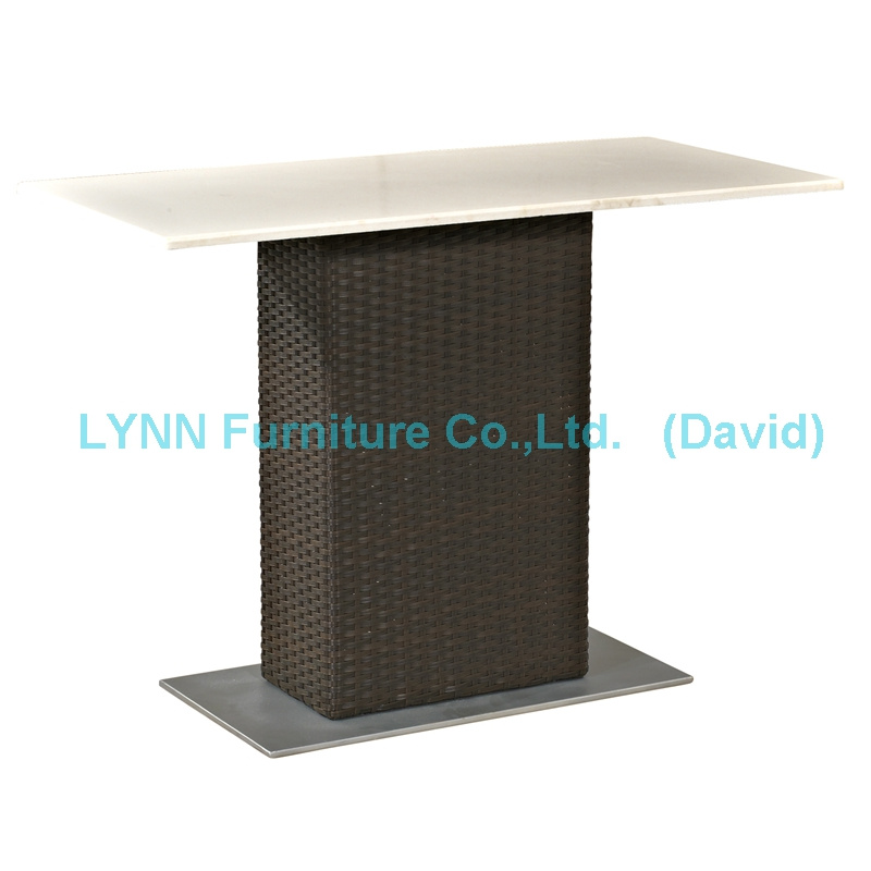 Garden Table Outdoor Restaurant Dining Table Rattan Table