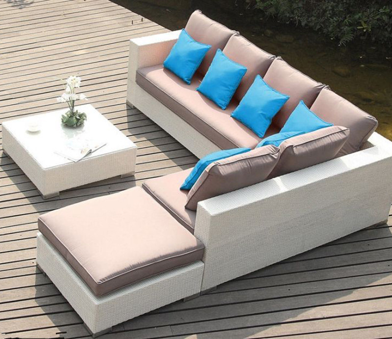 Circular Outdoor Sofa Garden Sofa Wicker Furniture Rattan Sofa Outdoor Furniture S229