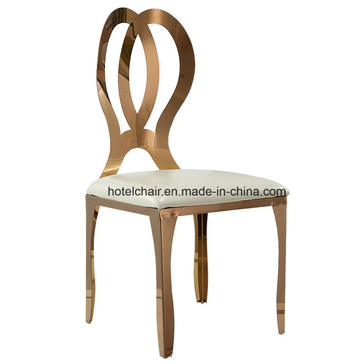 Modern Banquet Stainless Steel Dining Chair