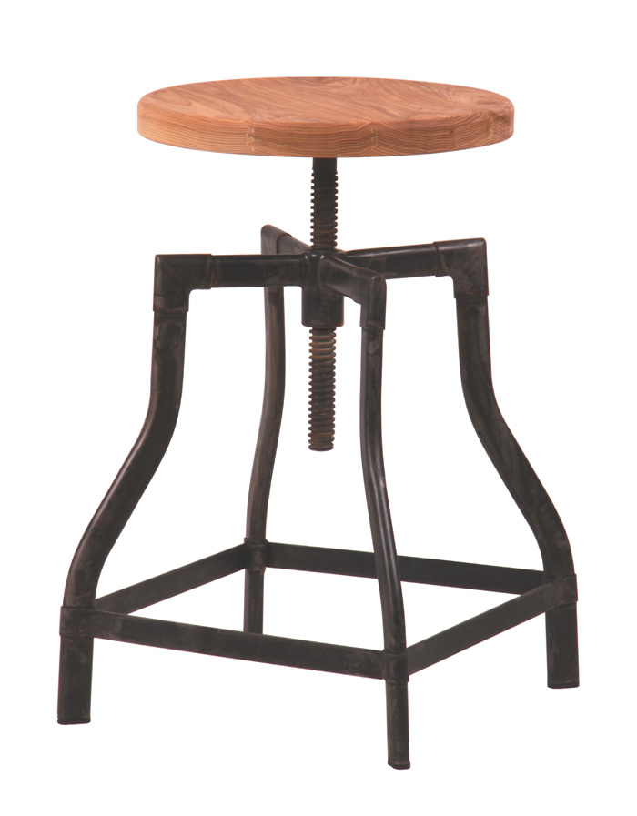 Modern Industrial Restaurant Dining Turner Wooden Common Bar Stools
