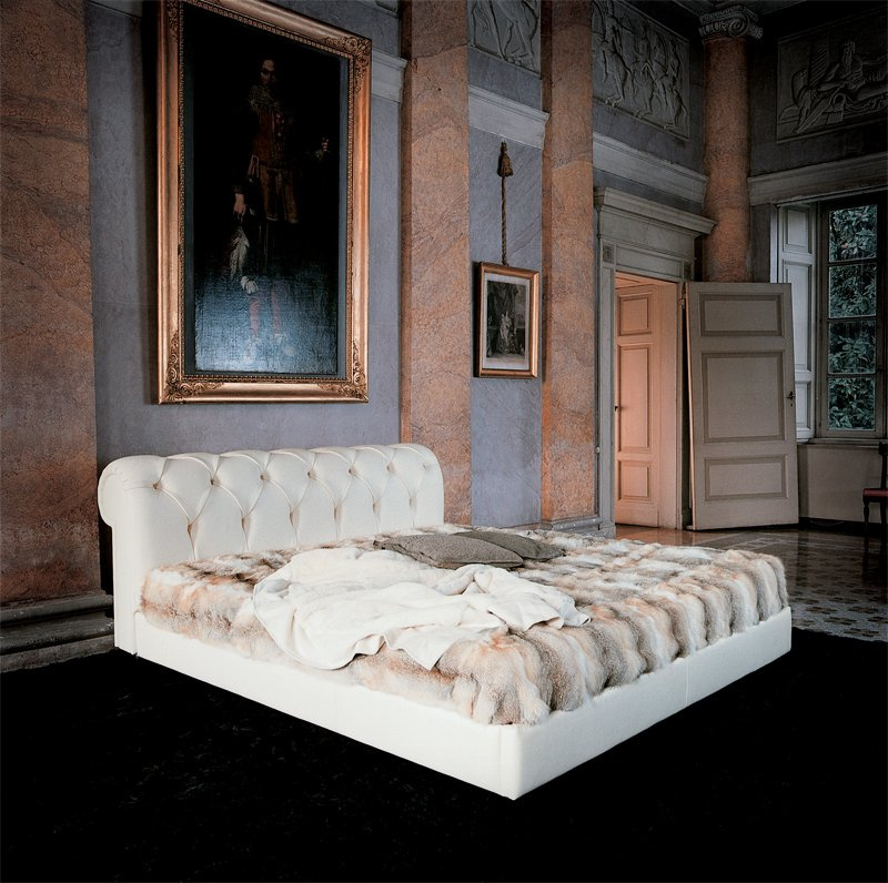 Nordic Simple Leather Fabric Bed Home Furniture