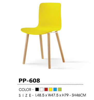 Latest Wholesale Stackable Plastic Chair PP608