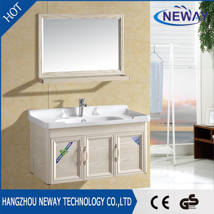 Free Standing PVC Bathroom Vanity Sink Cabinet Bathroom