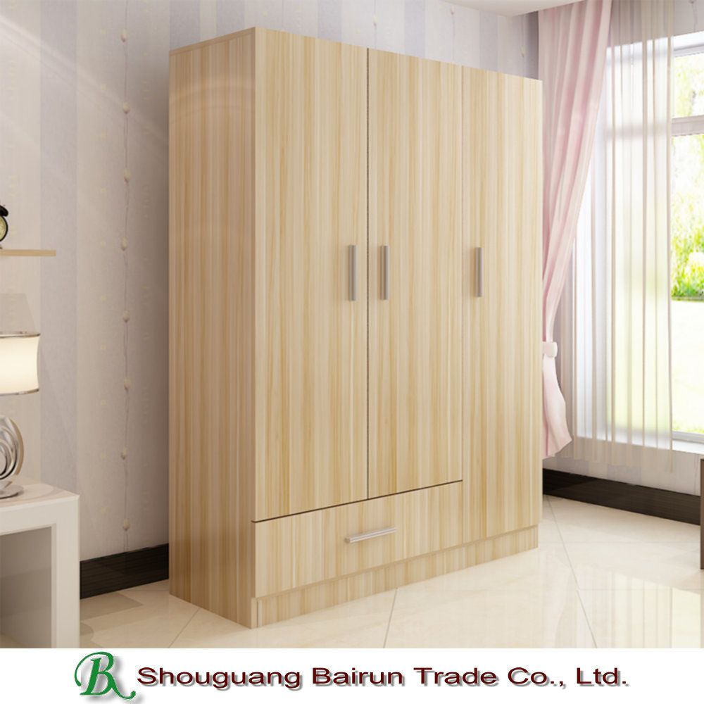 Bedroom Furniture Melamine Particle Board Wardrobe