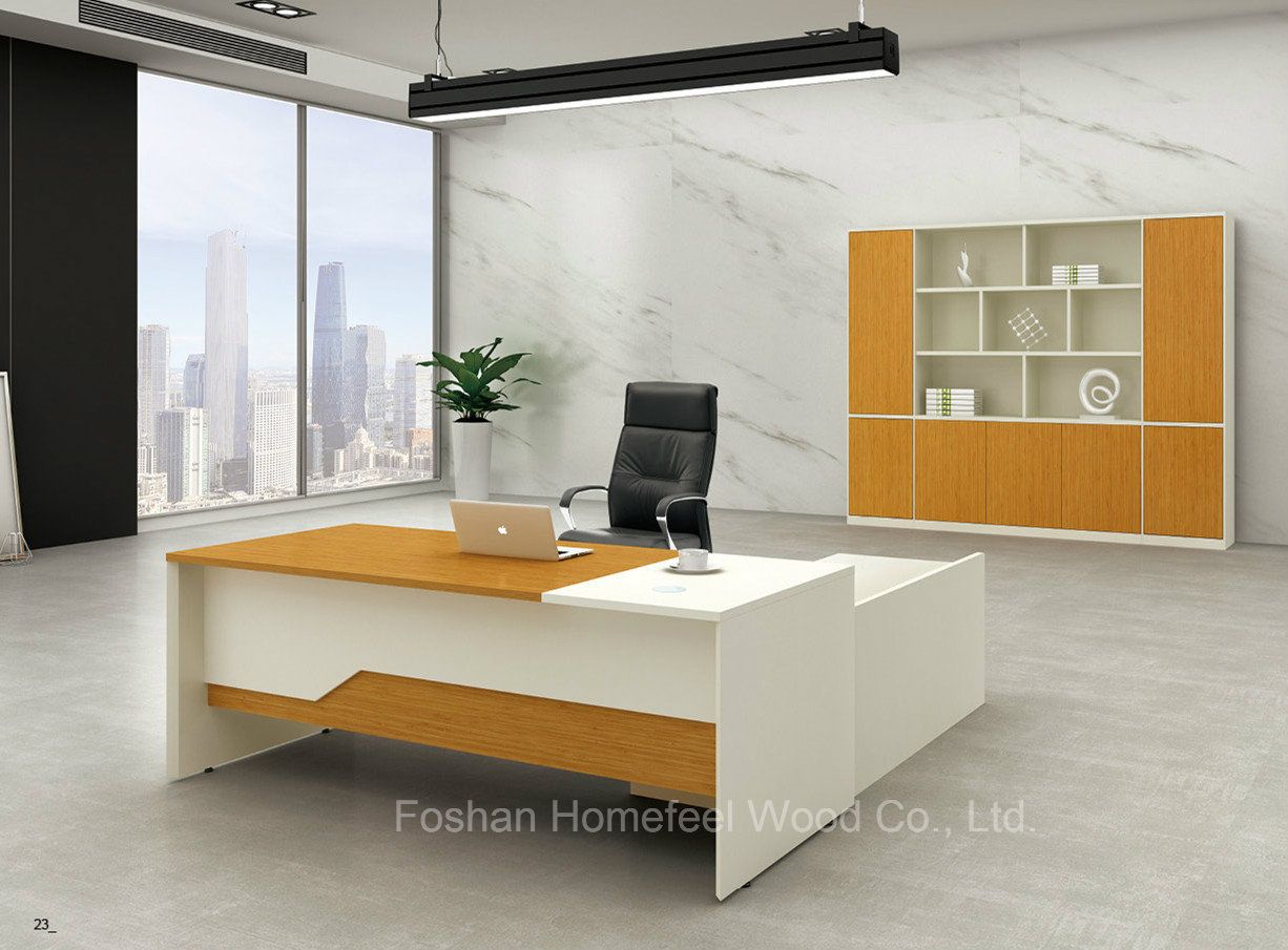 Latest Design Customizable Executive Office Table for Boss (HF-FD007)