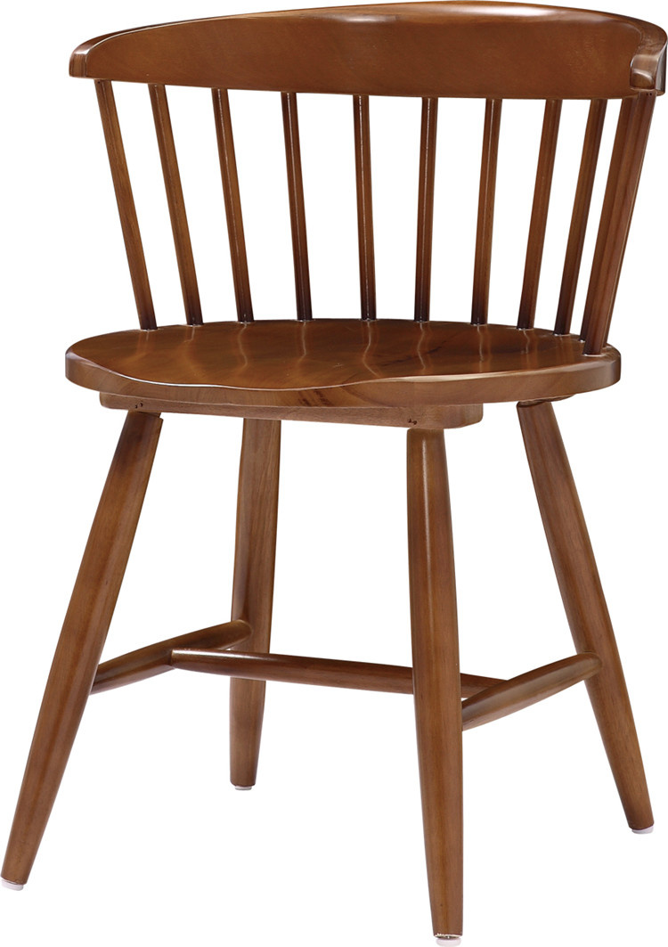 Superior Solid Wood Bar Chairs with Back (FOH-BCA77)