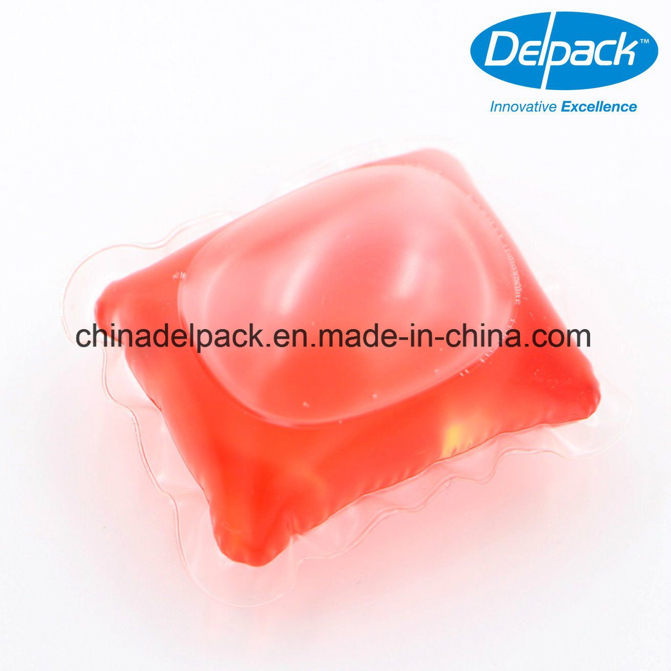 OEM&ODM Red Laundry Detergent Liquid Pod, Laundry Liquid Detergent Pod, Washing Liquid Detergent