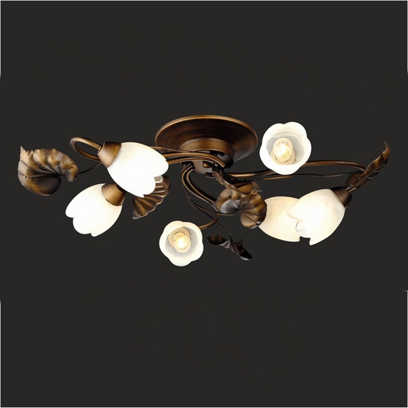 Chandelier Ceiling Lamp Flower Ceiling Lamps