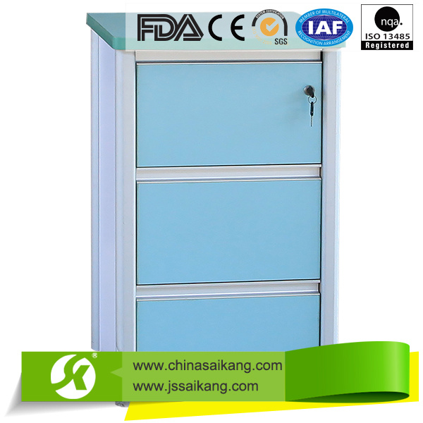 Drawers Hospital Bedroom Bedside Cabinet Design