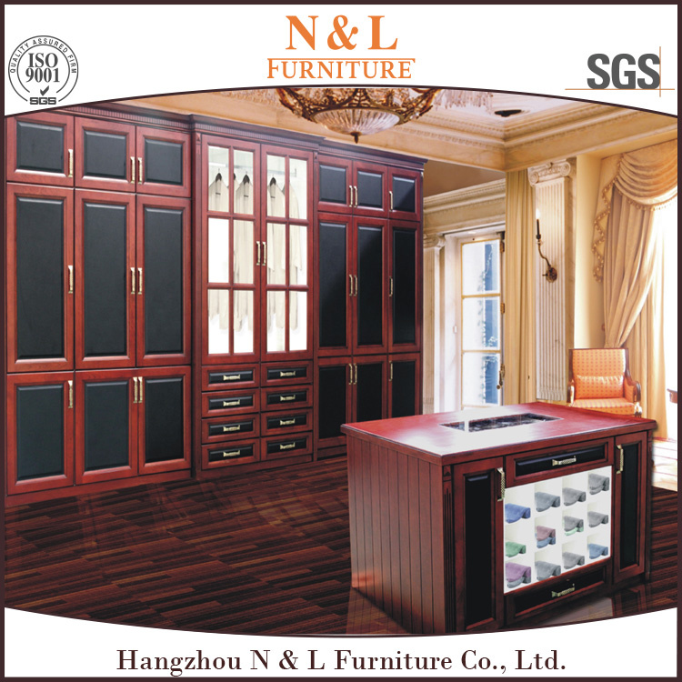 N&L Living Room Furniture Solid Wood Wardrobe/Closet