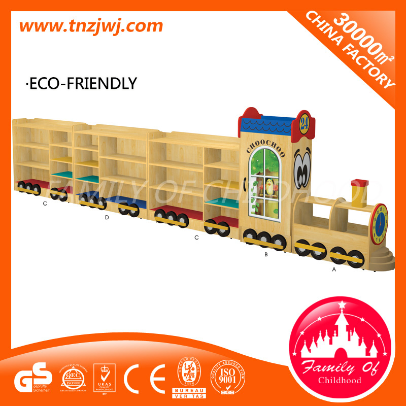 Multi-Function Wooden Collection Box Book Cabinets for Children