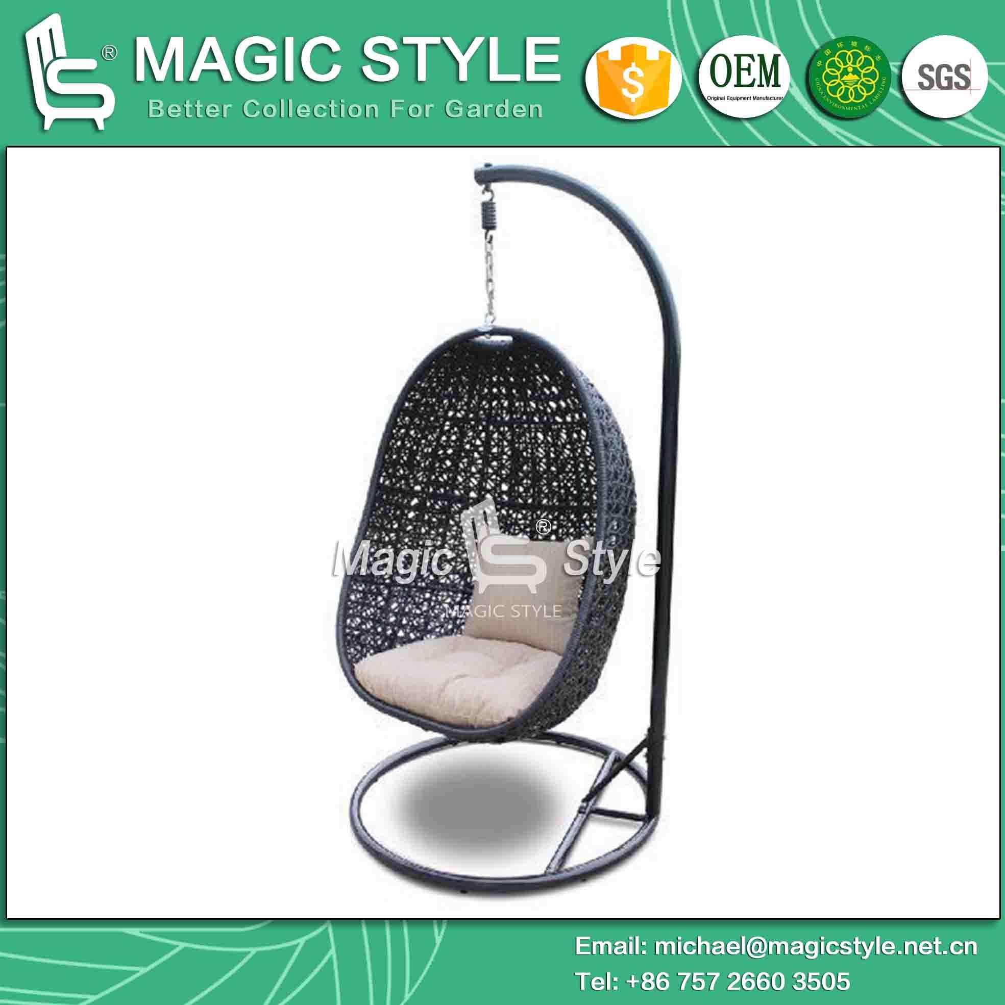 Morden Chair Hanging Chair Hammock Chair Swing Chair Swinging Wicker Chair Rattan Chair (Magic Style)