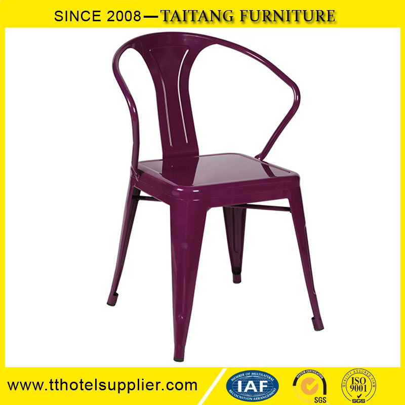 Cheap Iron Antique Stacking Garden Chairs