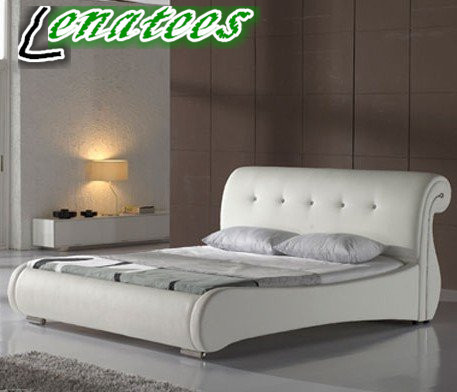 A058 Home Furniture Leather Europe Style Bed