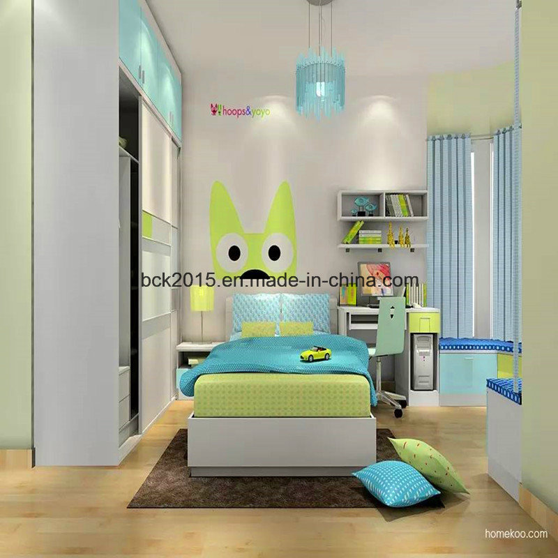 2017 Newest Simple Morden Children Bedroom Wardrobe Furniture