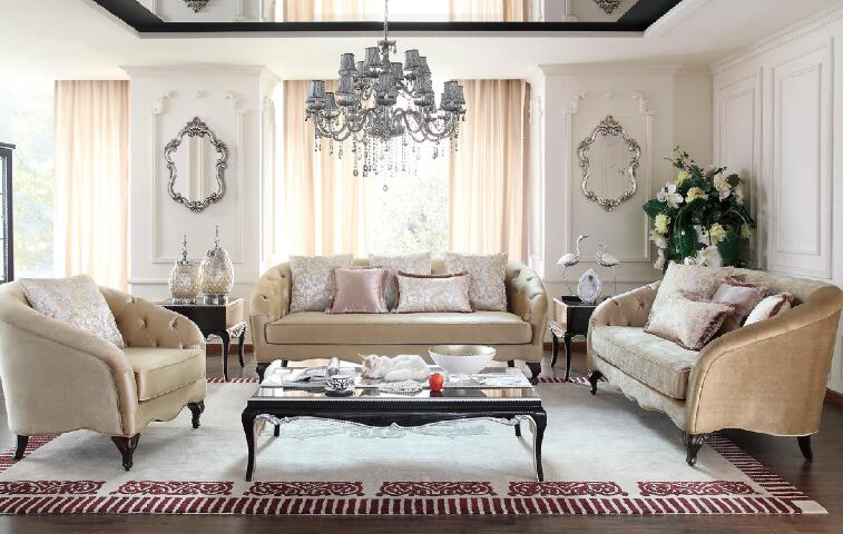 Fabric Sofa / Wood Sofa for Living Room Furniture