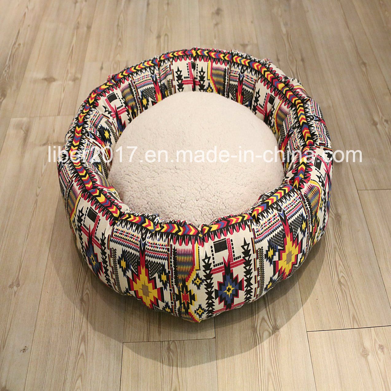 Round Small Dog Bed Cat Bed Sofa Dog Mattress Stuffing Pet Dog Beds