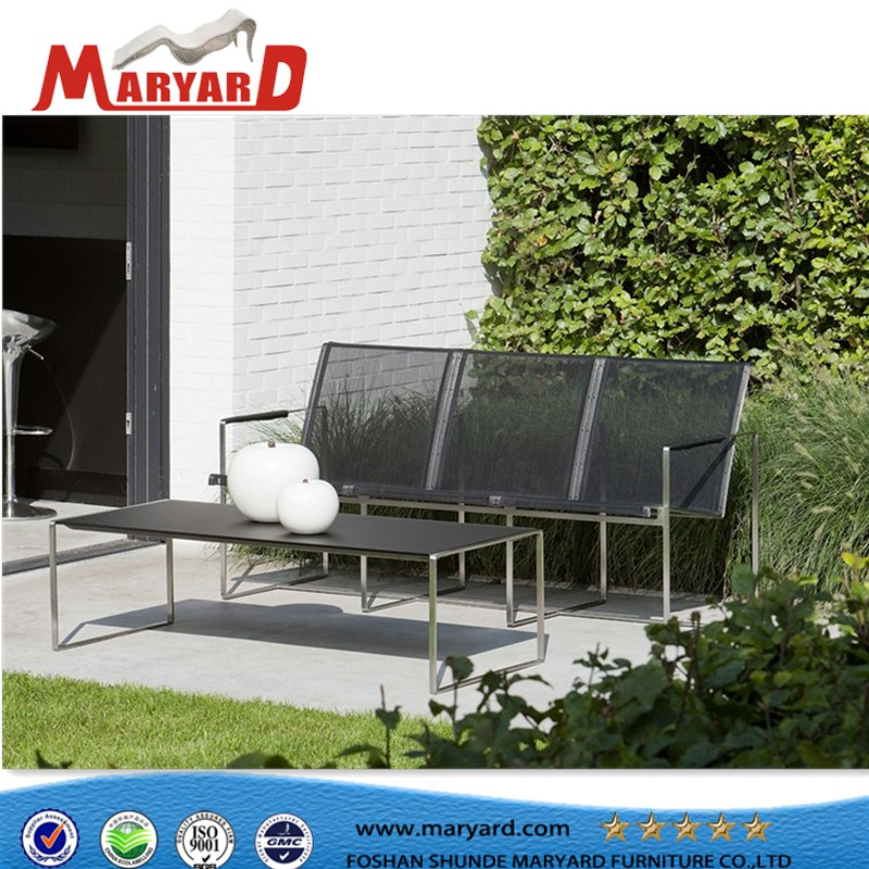 Hotsale Modern Outdoor Stainless Steel Sofas Dubai Sofa Furniture