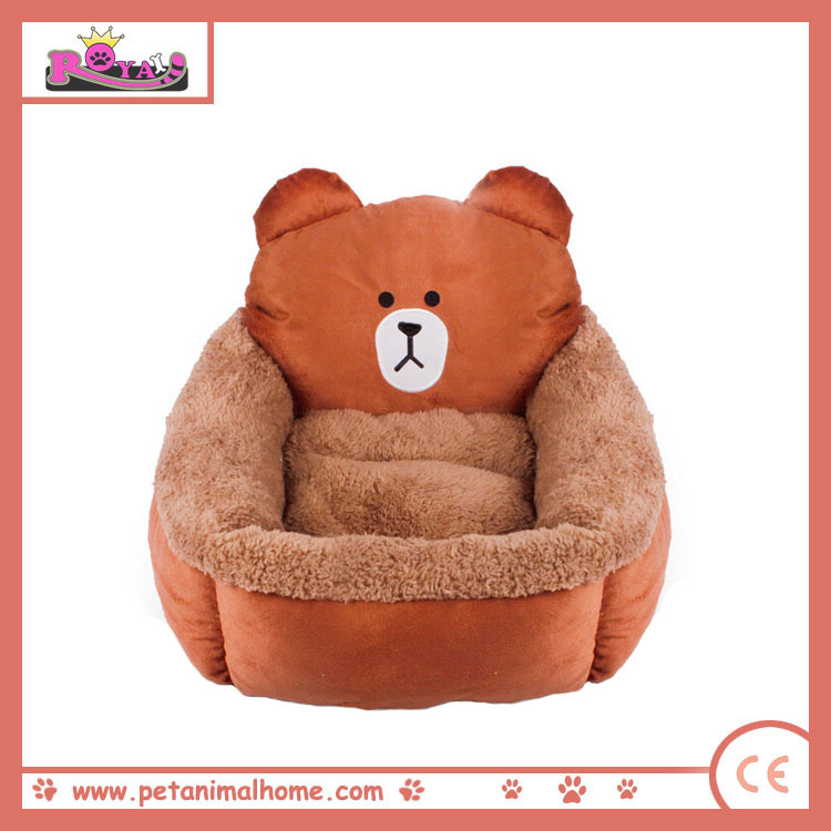 Cartoon Bear Pet Bed for Dogs