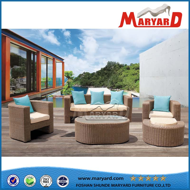 Outdoor Wicker Rattan Sofa Set