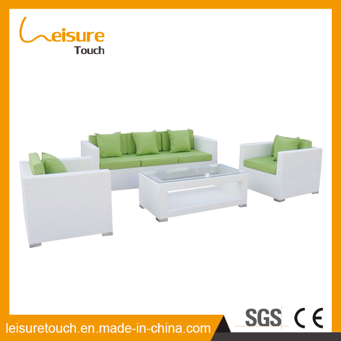 Hot Sell Indoor Outdoor Garden Patio Furniture Set Rattan Wicker Sofa