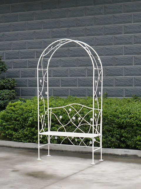 Garden Arch with Seat (PL08-8579)