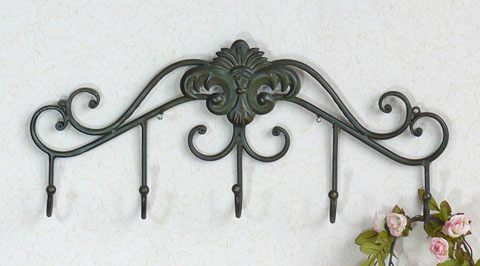 Antique White Indoor Metal Basket Square Umbrella Holder Stand