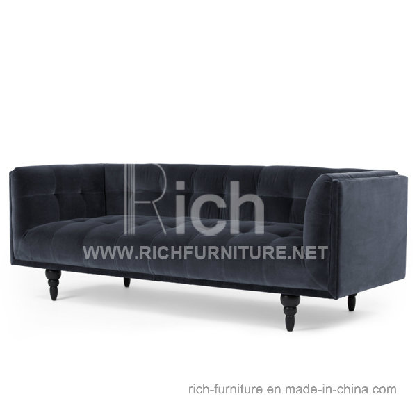 Simple Design Fabric Modern Sofa for Living Room (3seater)