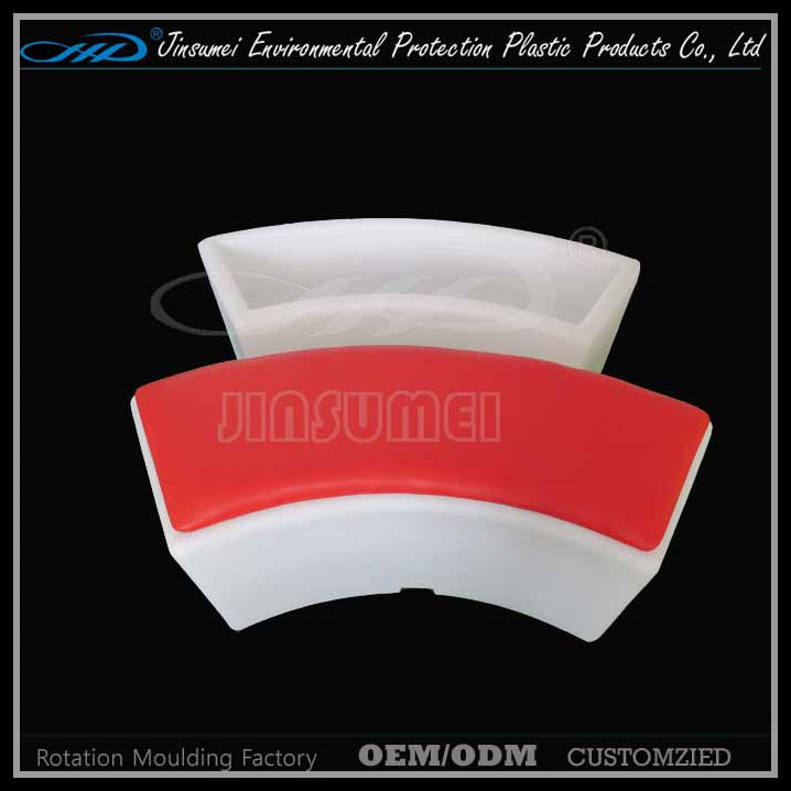 PE Material LED Furntiure Plastic Bar Seat