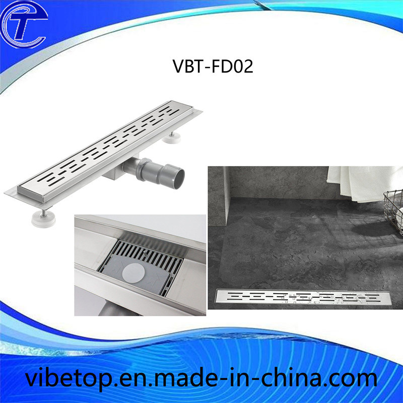 Stainless Steel Floor Drainer with Long Style