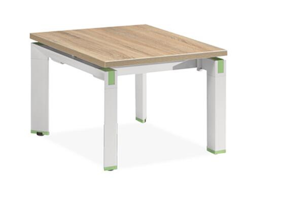 Simple Metal Frame MDF Top Office Coffee Table