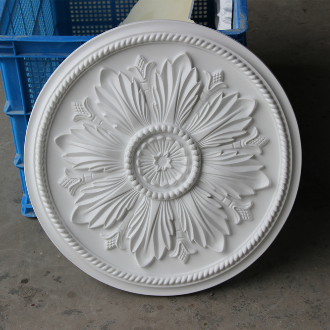 Polyurethane Ceiling Medallions PU Decoration Hn-058