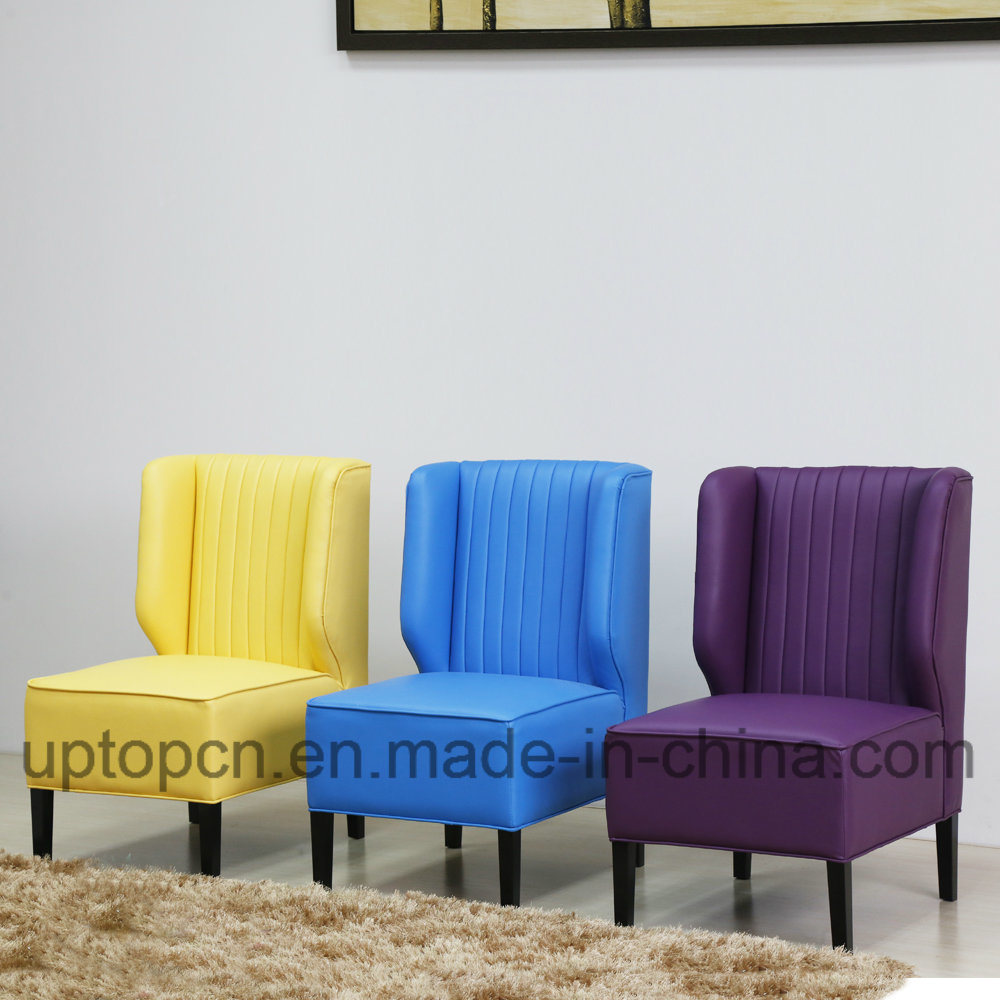 Various Colors Modern Leisure Restaurant Chair with Wooden Leg (SP-HC578)