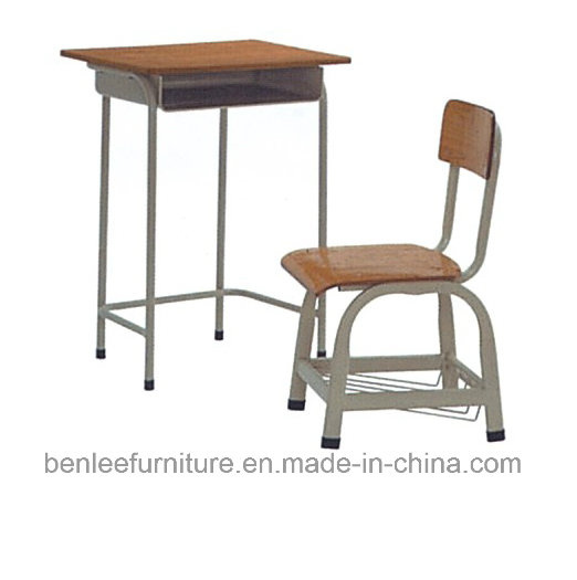 Metal Modern Single Classroom Desks/Chairs for School (BL-K023)