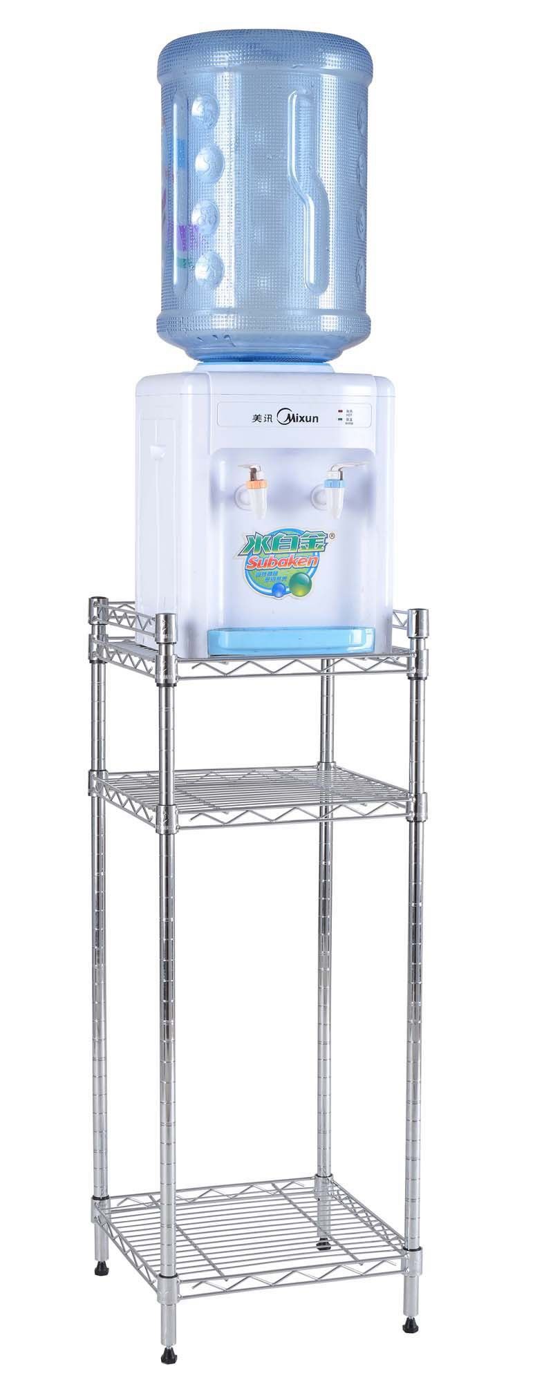3 Layers Water Bottle Wire Rack Shelving (24