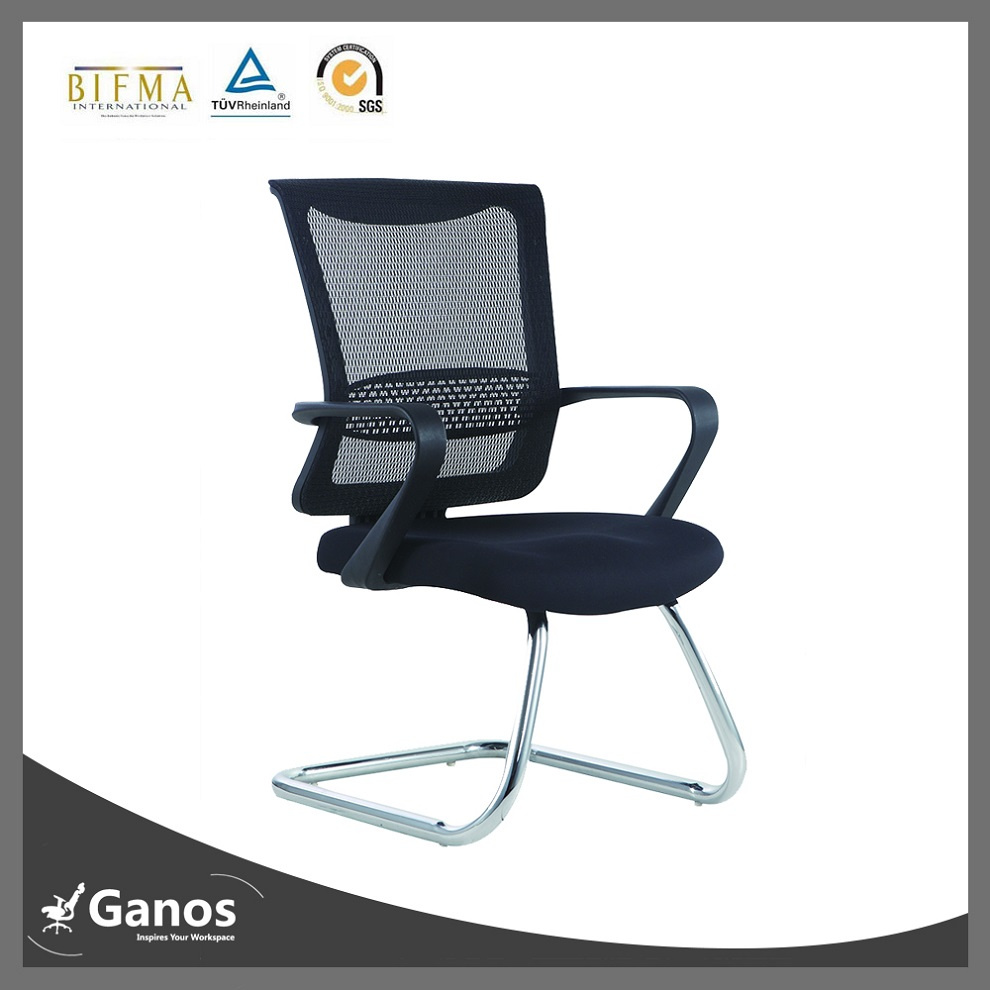 National Plastic Swivel Fabric Chair
