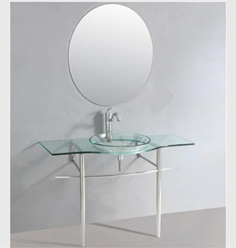 2016 Glass Set Basin / Small Wash Basin / Wash Basin Stand