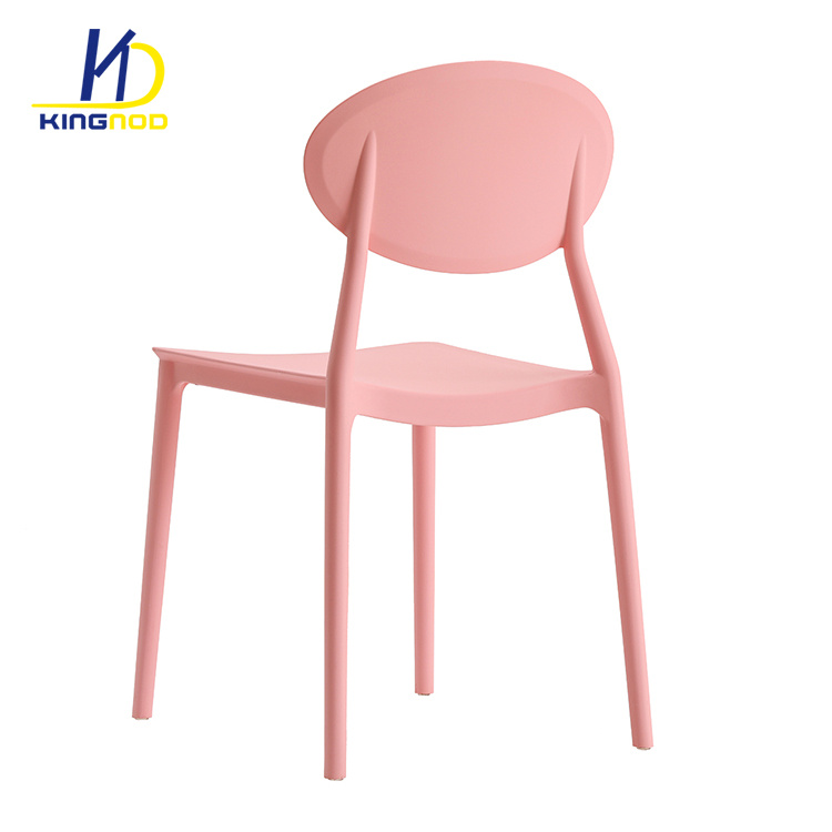 Cheap Price Garden Party Outdoor Armless Plastic Stackable Chair