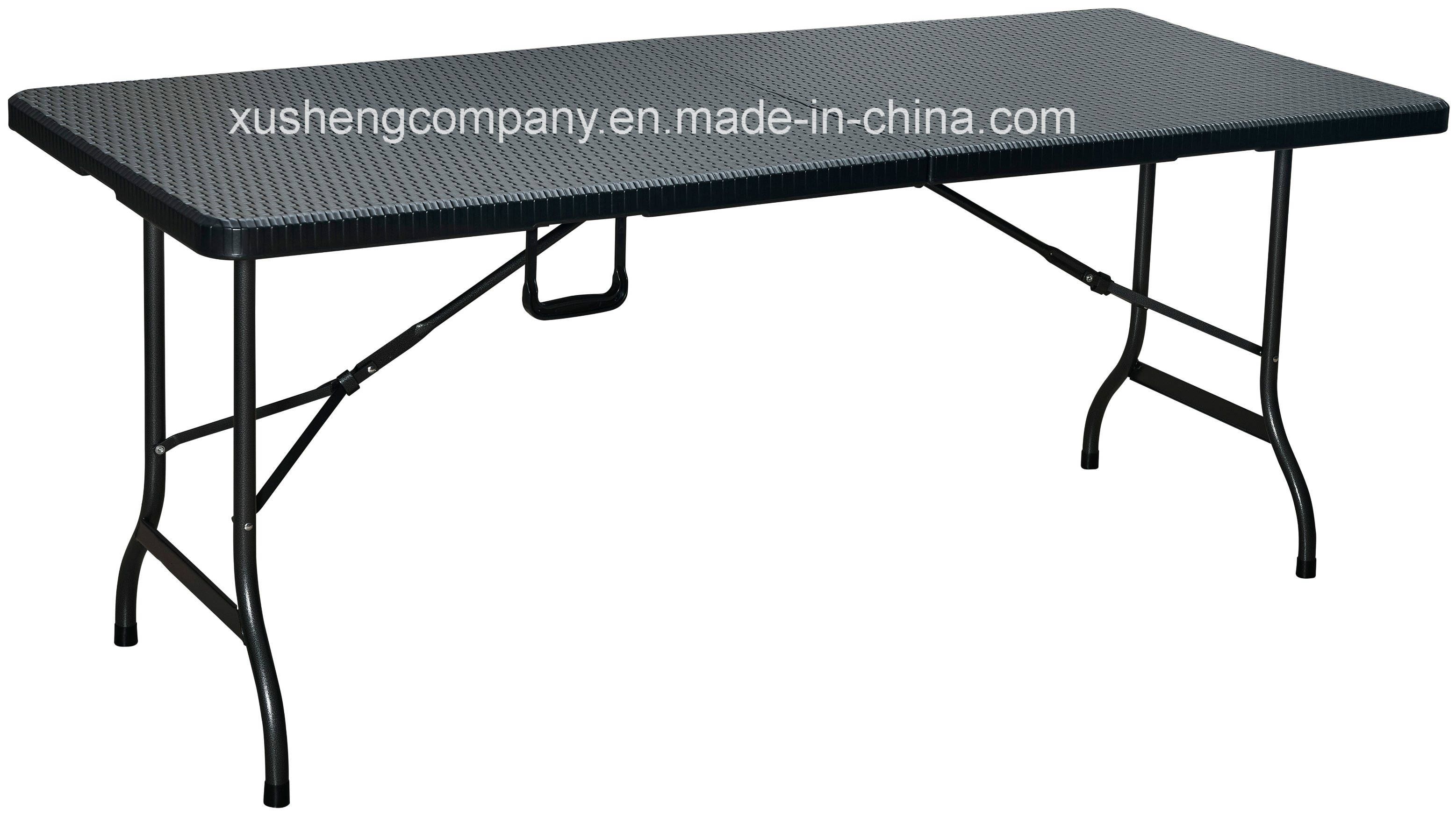 Outdoor Used Portable Folding Rattan Table